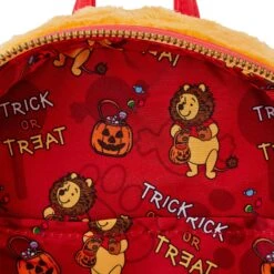 LOUNGEFLY Winnie The Pooh Halloween Costume Cosplay Mini Backpack [Pre-Order] -Toys Specialty Store WDBK3321 LFDISNEYWINNIETHEPOOHHALLOWEENCOSTUMECOSPLAYMINIBACKPACKINSIDE