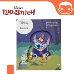 LOUNGEFLY Disney - Lilo & Stitch - Stitch Halloween 3" Pin [Pre-Order]