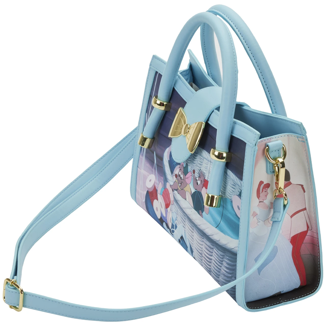 Disney By Loungefly Cinderella Princess Scene Crossbody Bag 6 Disney By Loungefly Cinderella Princess Scene Crossbody Bag - Image 4