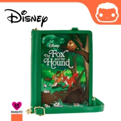 LOUNGEFLY The Fox And The Hound Convertible Crossbody Bag
