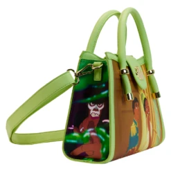 LOUNGEFLY The Princess And The Frog Princess Scene Crossbody Bag 9 LOUNGEFLY The Princess And The Frog Princess Scene Crossbody Bag -Toys Specialty Store WDTB2704 2