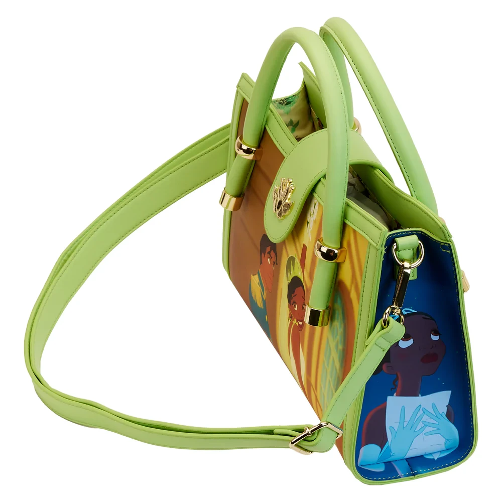 LOUNGEFLY The Princess And The Frog Princess Scene Crossbody Bag 5 LOUNGEFLY The Princess And The Frog Princess Scene Crossbody Bag - Image 3