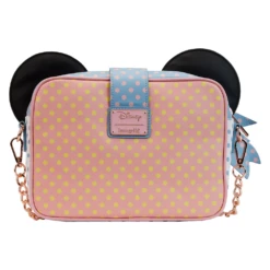 LOUNGEFLY Minnie Mouse Pastel Polka Dot Crossbody Bag -Toys Specialty Store WDTB2717 4