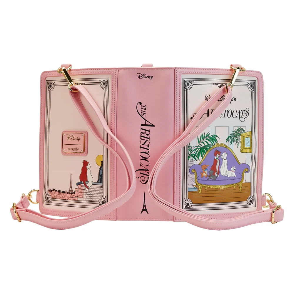 LOUNGEFLY The Aristocats Book Convertible Crossbody Bag 8 LOUNGEFLY The Aristocats Book Convertible Crossbody Bag - Image 6