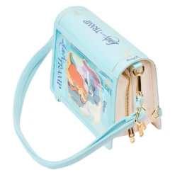 LOUNGEFLY Disney Lady And The Tramp Classic Book Convertible Crossbody 12 LOUNGEFLY Disney Lady And The Tramp Classic Book Convertible Crossbody -Toys Specialty Store WDTB2738 3