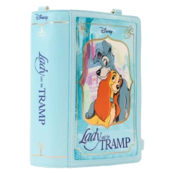 LOUNGEFLY Disney Lady And The Tramp Classic Book Convertible Crossbody 13 LOUNGEFLY Disney Lady And The Tramp Classic Book Convertible Crossbody -Toys Specialty Store WDTB2738 4