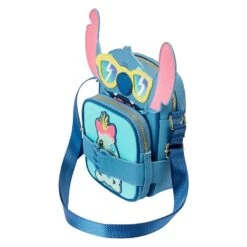 LOUNGEFLY Disney Stitch Beach Day Crossbuddies Bag -Toys Specialty Store WDTB2807 LFDISNEYSTITCHBEACHDAYCROSSBUDDYBAG0814QUARTER