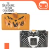 LOUNGEFLY Nightmare Before Christmas Jack Skellington Pumpkin Head Wallet [Pre-Order] -Toys Specialty Store WDWA2644