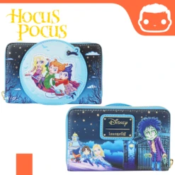 LOUNGEFLY Hocus Pocus Poster Zip Around Wallet [Pre-Order]