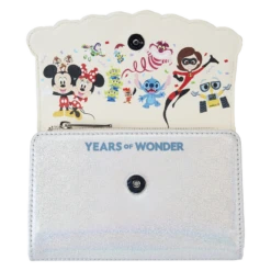 LOUNGEFLY Disney 100th Celebration Cake Wallet [Pre-Order] -Toys Specialty Store WDWA2668 LFDISNEY100CELEBRATIONCAKEWALLET3459DETAIL