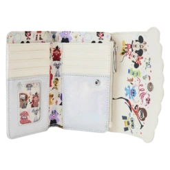 LOUNGEFLY Disney 100th Celebration Cake Wallet [Pre-Order] -Toys Specialty Store WDWA2668 LFDISNEY100CELEBRATIONCAKEWALLET3461INSIDE